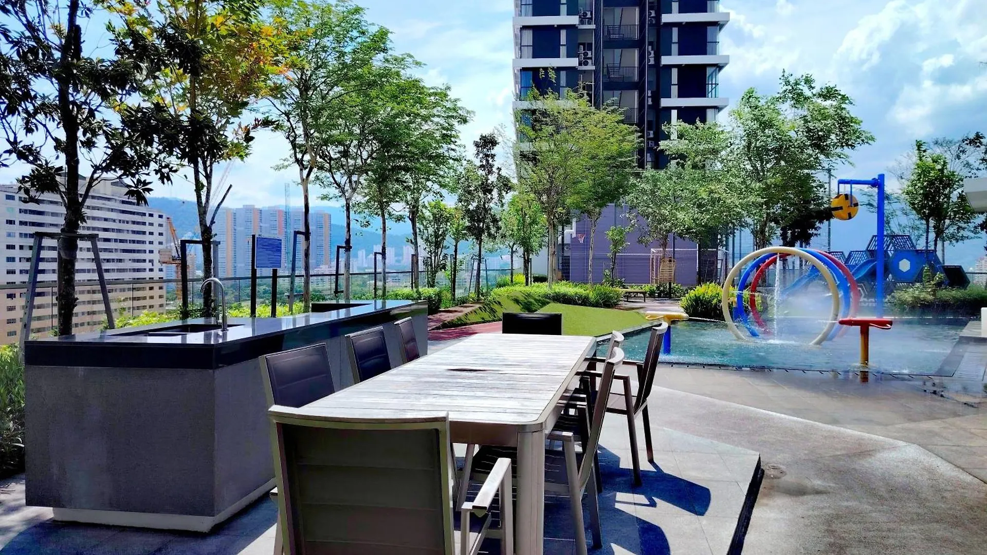 World Premium Apartment 3Br Pool Sea View Netflix Jelutong 0*,